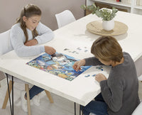 Puzzle - Carte du monde avec les dinosaures - Jeu éducatif - 150 pièces - Dès 6 ans