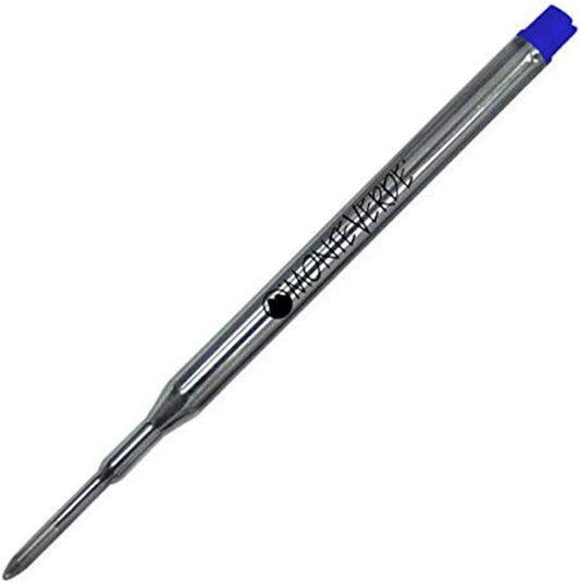 Recharges pour stylo gel - Sheaffer - Bleu - Pointe fine - Lot de 2 recharges