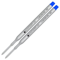 Recharges pour stylo gel - Sheaffer - Bleu - Pointe fine - Lot de 2 recharges
