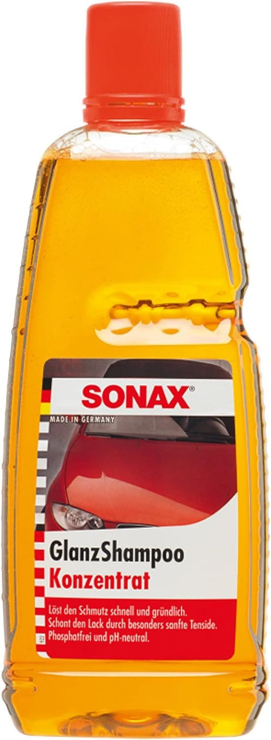 Lot de 2 shampooing - Brillant - Concentré - Carrosserie - Auto - pH neutre - SONAX