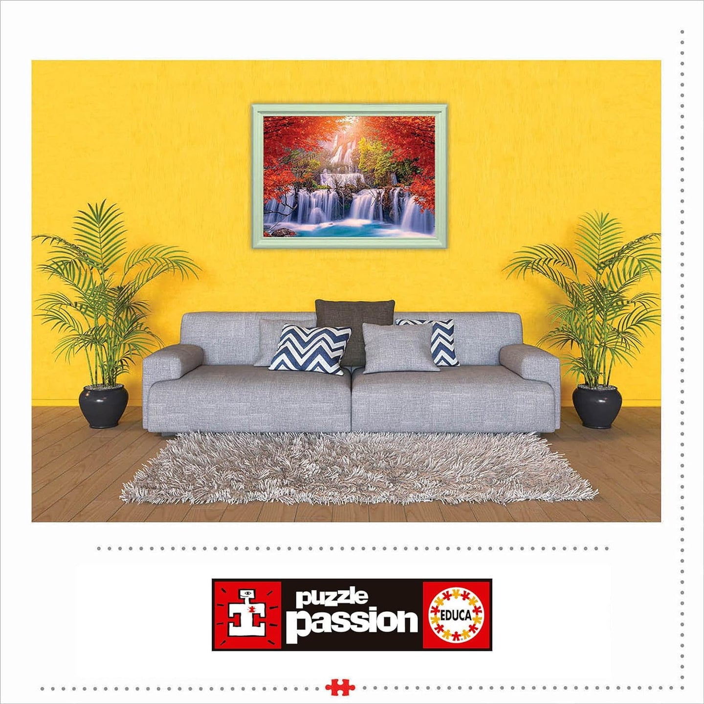 Puzzle - 2000 pièces - Cascade en Thaïlande - 96x68cm - Educa