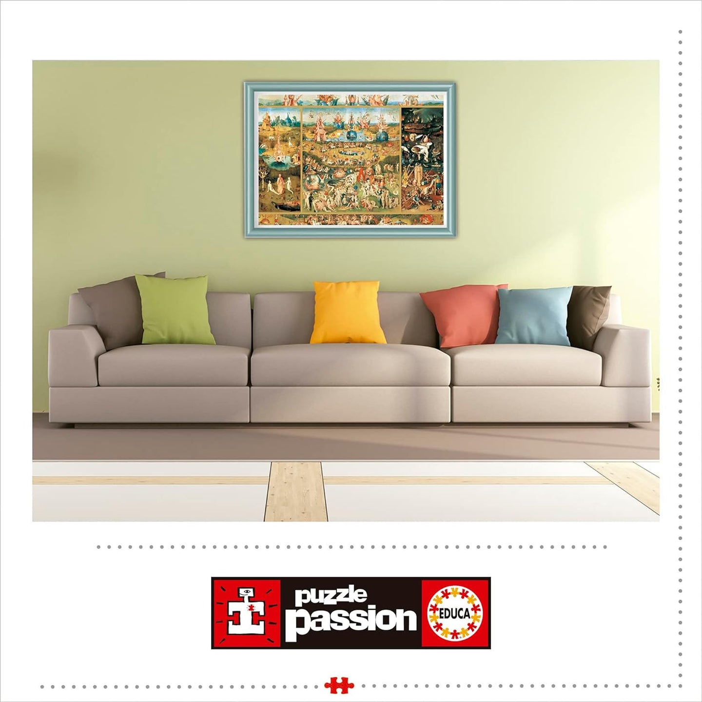 Puzzle - 2000 pièces - Le Jardin des Délices - 96x68cm - Educa
