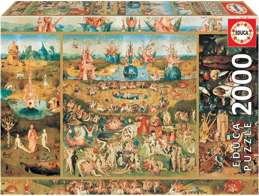 Puzzle - 2000 pièces - Le Jardin des Délices - 96x68cm - Educa