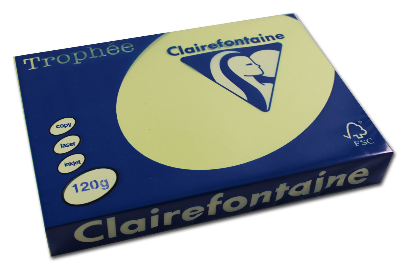 Ramette de papier - A4 - Canari - 120g - Impression - 250 feuilles - Clairefontaine Trophée