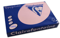 Ramette de papier - A4 - Rose pastel - 120g - Impression - 250 feuilles - Clairefontaine Trophée