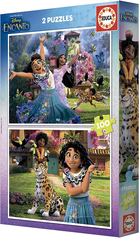 Puzzle - Disney - Encanto - 2 puzzles de 100 pièces - Dès 5 ans