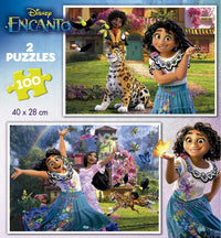 Puzzle - Disney - Encanto - 2 puzzles de 100 pièces - Dès 5 ans