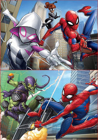 Puzzle - Spiderman - Marvel - 2 puzzles de 48 pièces - Dès 5 ans