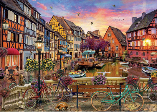 Puzzle - 3000 pièces - Ville de Colmar - 120x85cm - Educa