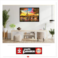 Puzzle - 3000 pièces - Coucher de soleil sur Paris - 120x85cm - Educa