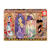 Puzzle Collage Japonais 4 000 pièces - Educa