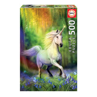 Puzzle Licorne à la poursuite de l'arc-en-ciel 500 pièces - Educa