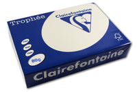 Ramette de papier - A4 - Ivoire - Pastel - 80g - 500 feuilles - Clairefontaine Trophée