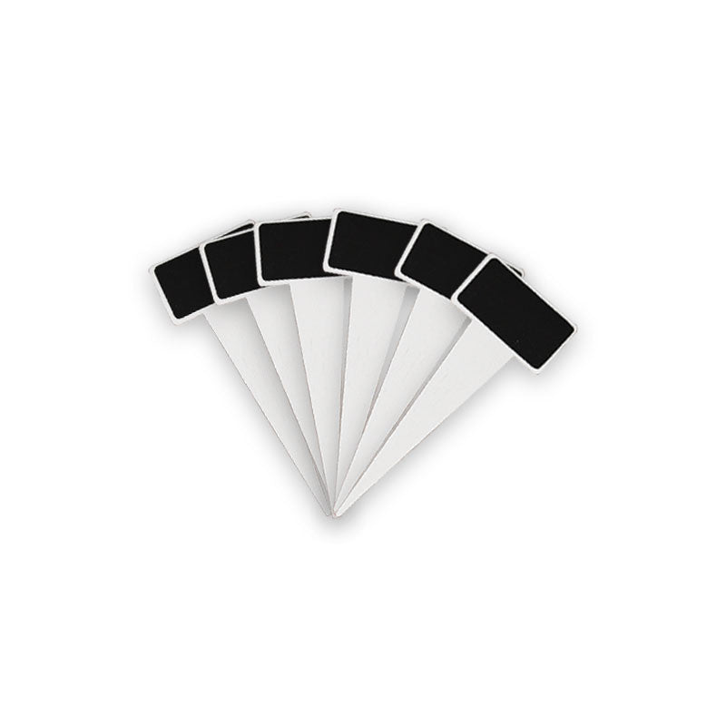 Petites ardoises noires - A piquer - Marque places - 6 pièces