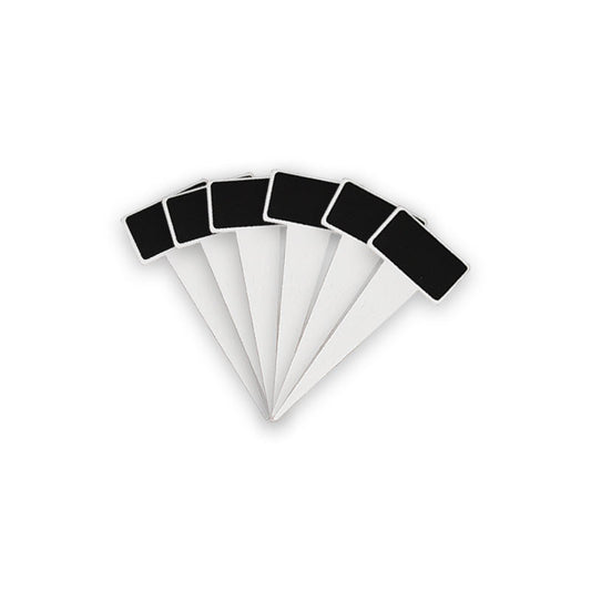 Petites ardoises noires - A piquer - Marque places - 6 pièces