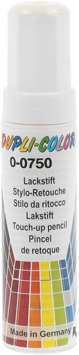 Stylo de retouche - Carrosserie - Blanc brillant - AC 0-0750 - Dupli-Color