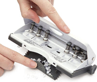 Perforateur - Perforatrice - 6 trous - Convient pour agendas, format A5 et A6 - Rapesco