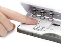 Perforateur - Perforatrice - 6 trous - Convient pour agendas, format A5 et A6 - Rapesco