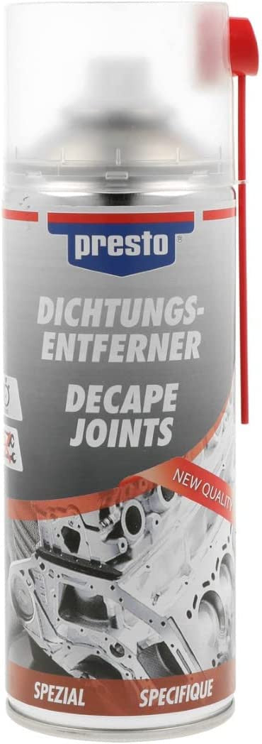 Produit décapant - Pièces automobiles - Action rapide - Bombe 400ml - Presto