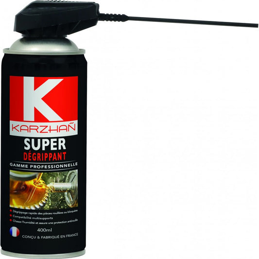 Produit super dégrippant - Pièces rouillées ou bloquées - Karzhan - 400ml