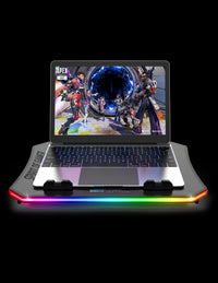 Refroidisseur - Pour ordinateur portable - Compatible de 10 à 17 pouces - Rétroéclairé - Spirit of Gamer - AIRBLADE 1200