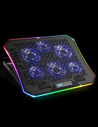 Refroidisseur - Pour ordinateur portable - Compatible de 10 à 17 pouces - Rétroéclairé - Spirit of Gamer - AIRBLADE 1200