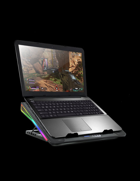 Refroidisseur - Pour ordinateur portable - Compatible de 10 à 17 pouces - Rétroéclairé - Spirit of Gamer - AIRBLADE 800