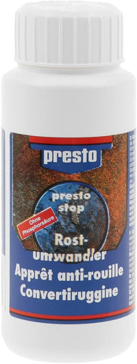Produit anti rouille - Apprêt - Convertisseur de rouille - Presto - 100ml