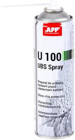 Protection bas de caisse - Noir - Anti gravillon - Protection voiture - APP U100 - 500ml