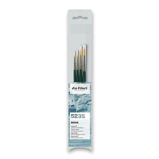 Pinceaux - Rond - Acrylique - Miniature - 4 tailles - Fibres synthétiques - Da Vinci