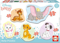 Puzzle - Disney - Enfant - Dès 24 mois - 5 modèles - 3 à 5 pièces - Educa