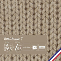 Pelote de laine - Sable blanc - 100% acrylique - Bergère de France - Barisienne 7