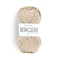 Pelote de laine - Sable blanc - 100% acrylique - Bergère de France - Barisienne 7