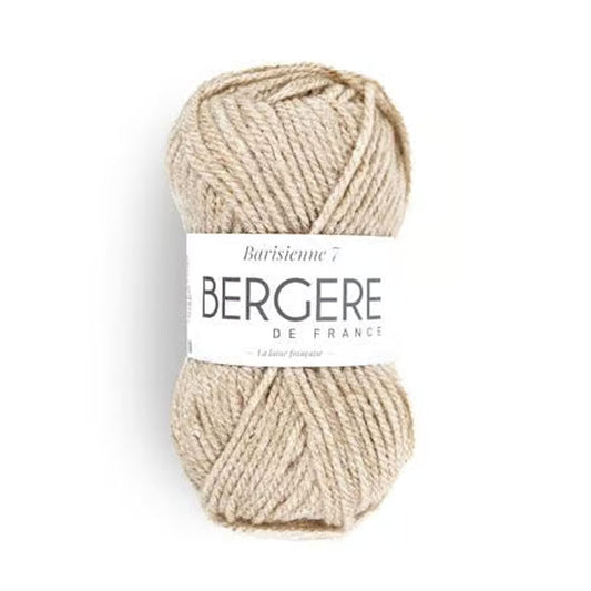 Pelote de laine - Sable blanc - 100% acrylique - Bergère de France - Barisienne 7