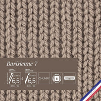 Pelote de laine - Stuc - 100% acrylique - Bergère de France - Barisienne 7