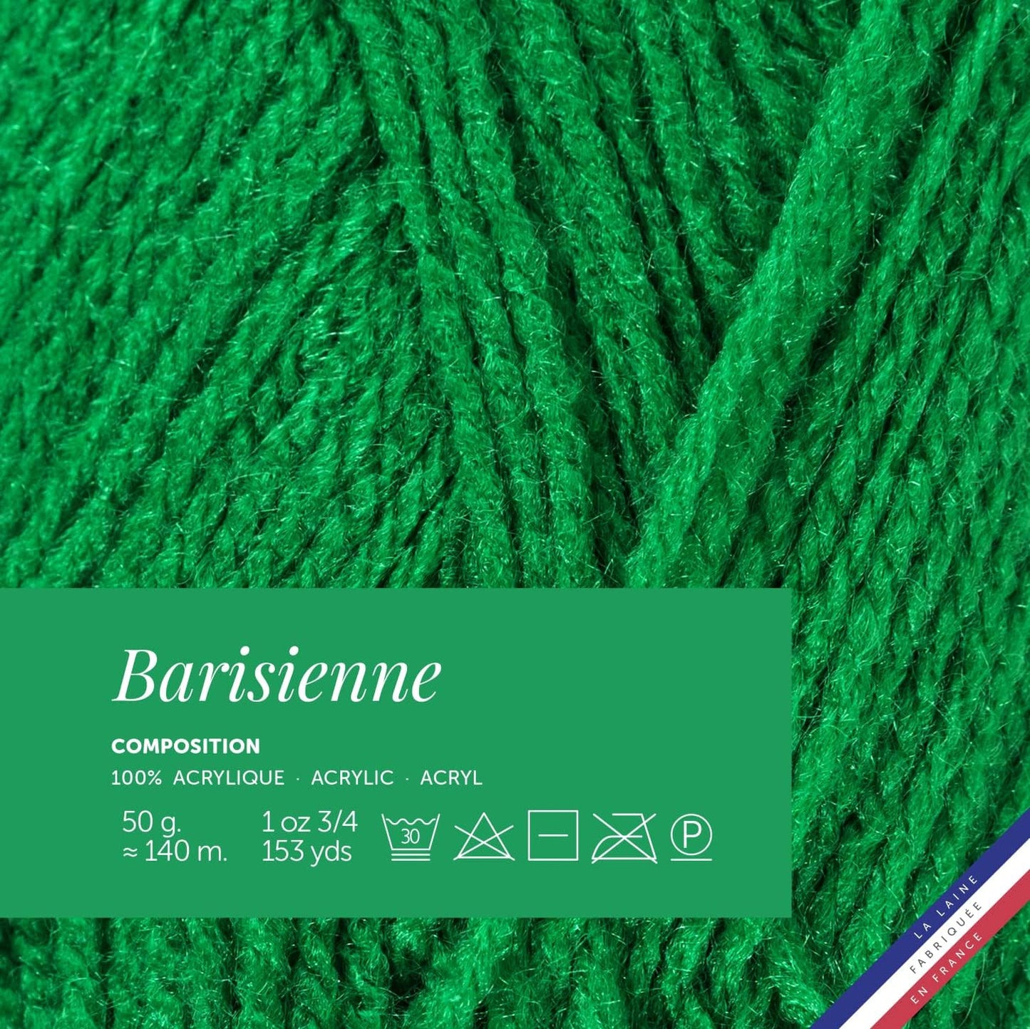 Pelote de laine - Prairie - 100% acrylique - Bergère de France - Barisienne