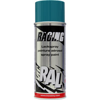 Bombe de peinture carrosserie voiture Racing RAL5021 bleu d'eau 400ml