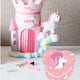 Petite boîte - Pour dent de lait - Rangement - Licorne - Rose - Forme coeur