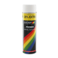 Bombe de peinture - Apprêt - blanc -  Motip