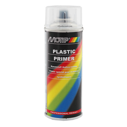 Bombe de peinture d'accroche pour plastique - Motip