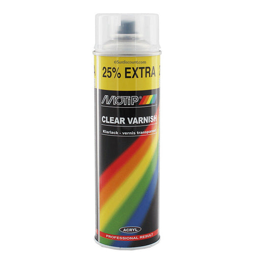 Bombe de vernis  - brillant - Motip - 500ml