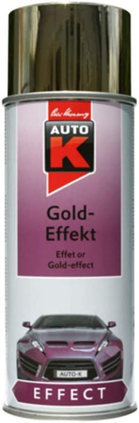 Bombe de peinture or carrosserie voiture Auto K 400ml