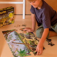 Puzzle - Enfant - 60 pièces - Les dinosaures - Apli Kids