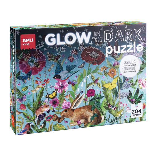 Puzzle - Enfant - 204 pièces - Nature - Apli Kids