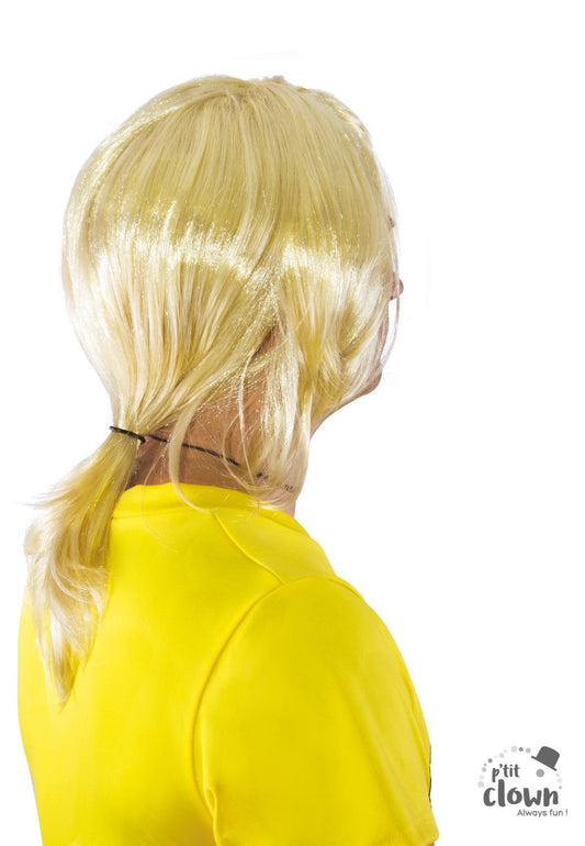 Perruque - Blond - Brice de Nice - Déguisement - Taille unique - Adulte