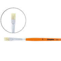 Pinceau brosse plat n°10 en soie de porc Cléopâtre