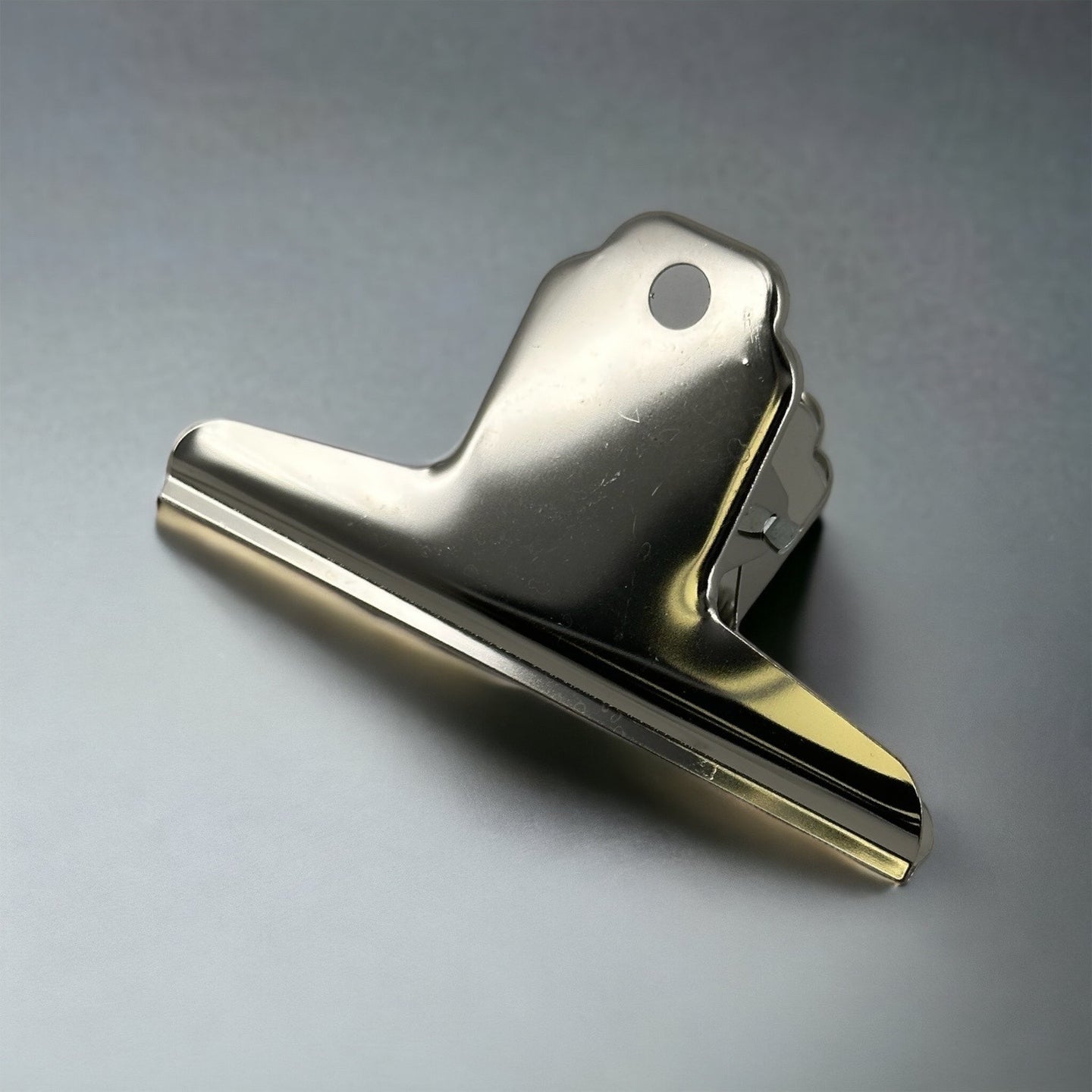 Pinces à dessin - Métal - Chrome - Largeur 75mm - Boîte de 20 pièces