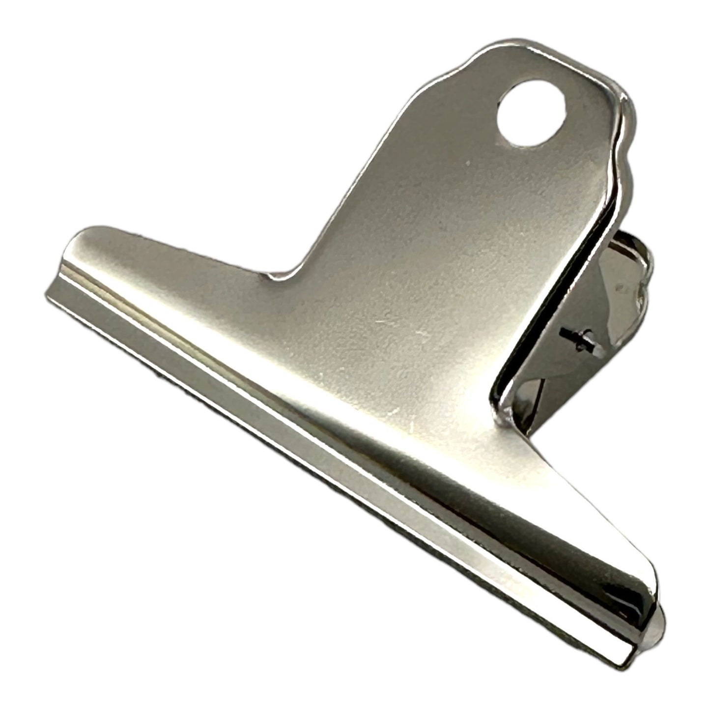 Pinces à dessin - Métal - Chrome - Largeur 75mm - Boîte de 20 pièces