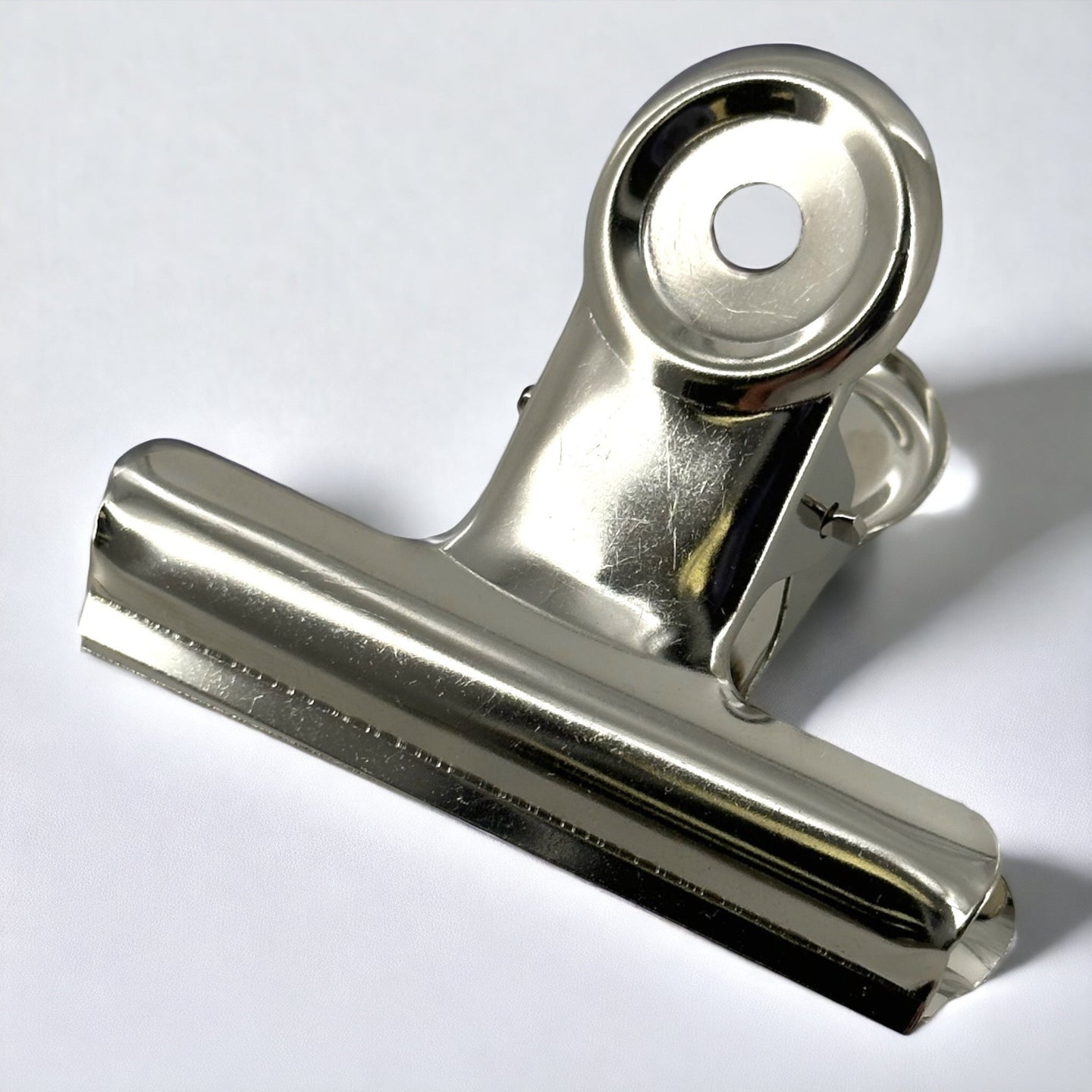 Pinces à dessin - Métal - Chrome - Largeur 52mm - Boîte de 40 pièces