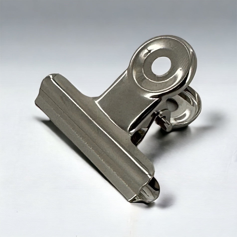 Pinces à dessin - Métal - Chrome - Largeur 38mm - Boîte de 72 pièces